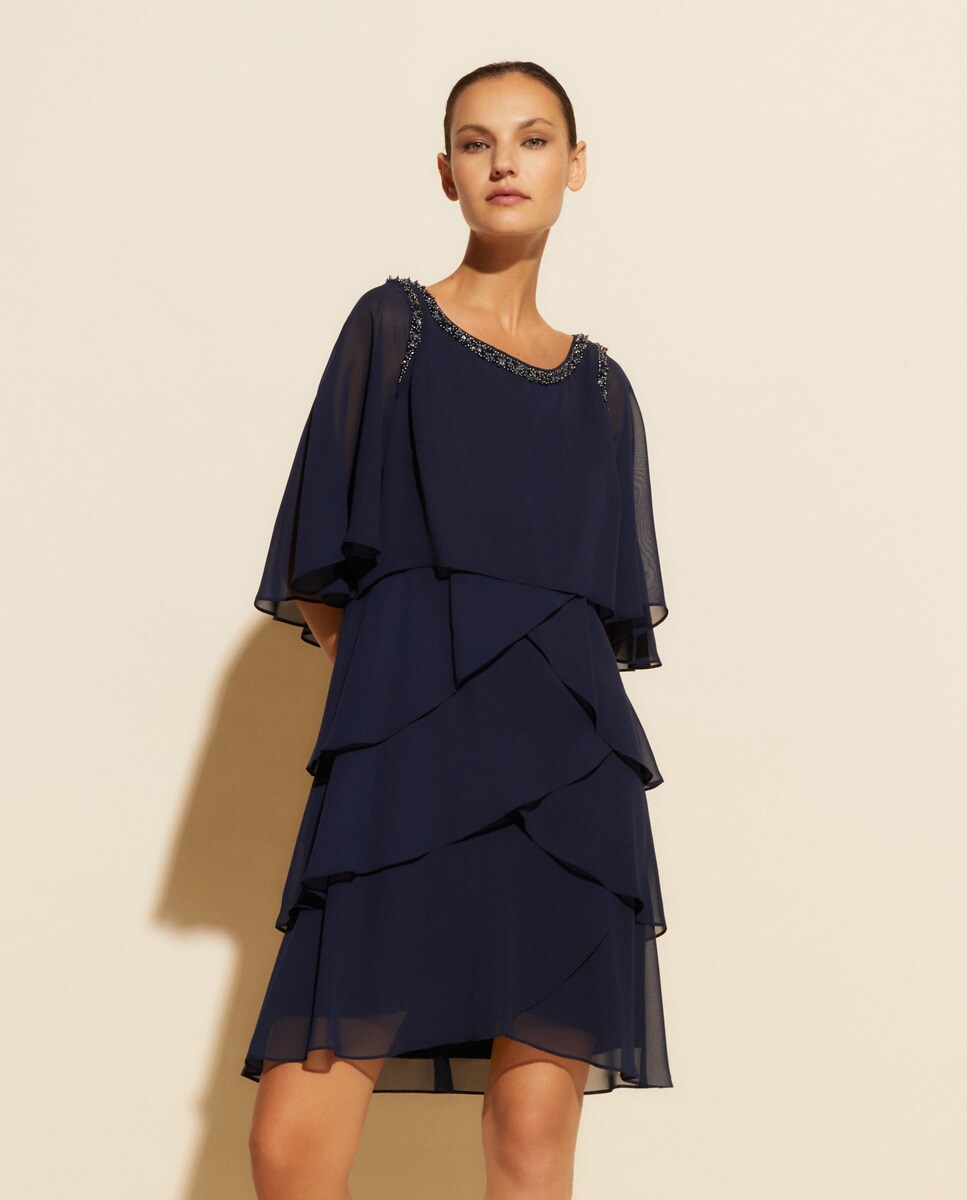 Robe courte multiépaisseurs