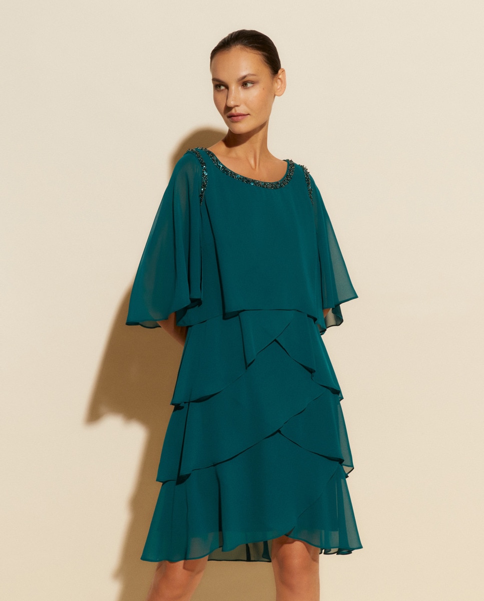 Robe courte multiépaisseurs