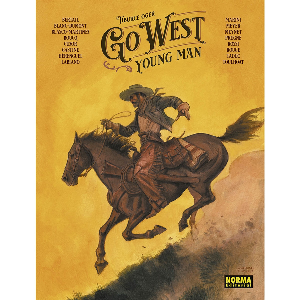 GO WEST YOUNG MAN (Capa dura) 1
