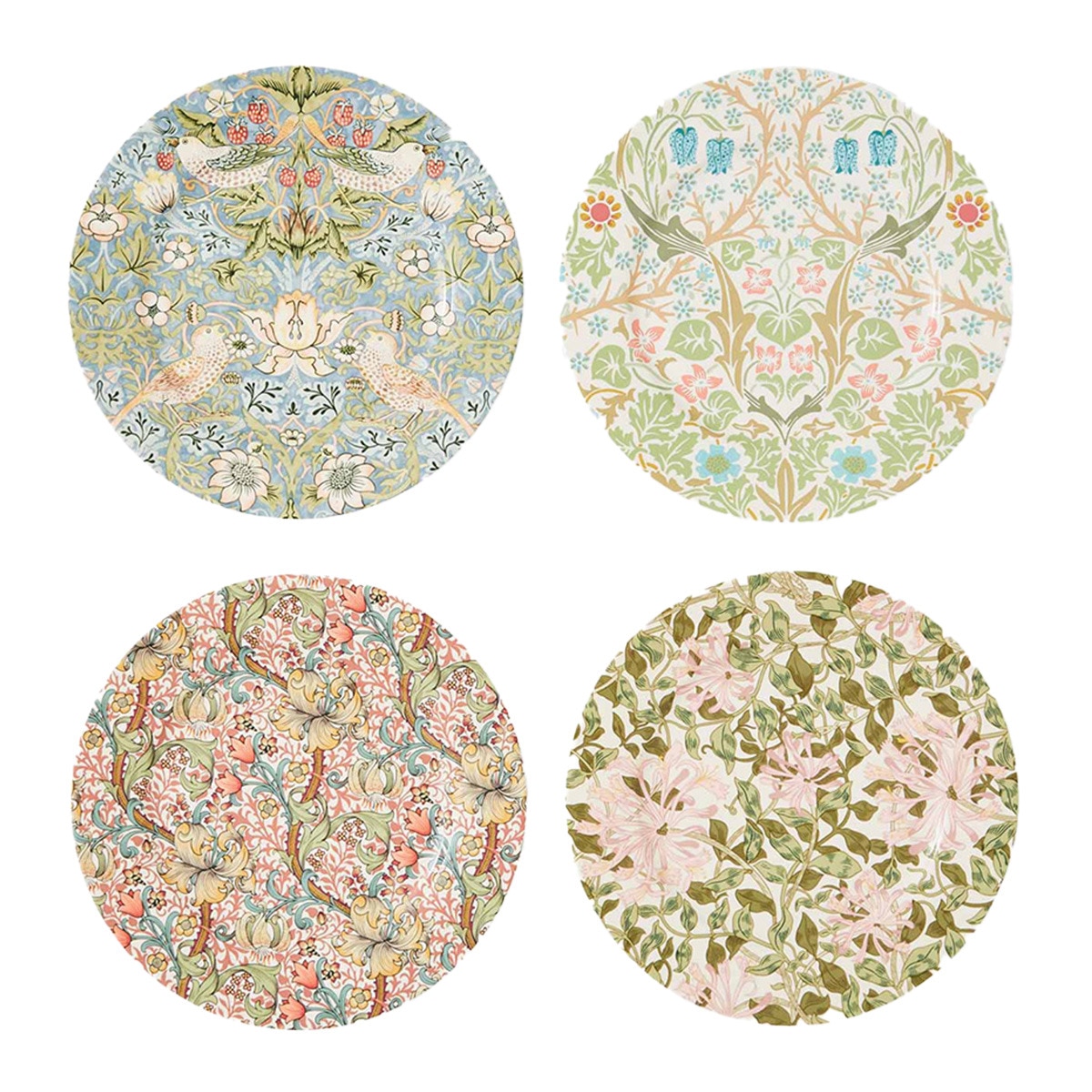 Imagem 0 de Conjunto de 4 Pratos Rasos Morris & Co