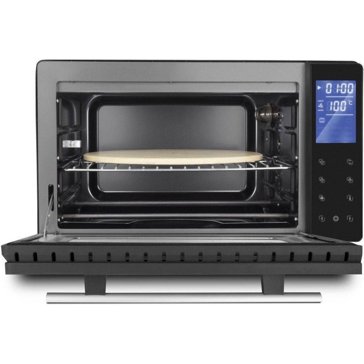 Forno Mini Elétrico Caso TO 26 Electronic 5CASOD2972 de 1500 W e Capacidade de 26 Litros - Preto Preto-2
