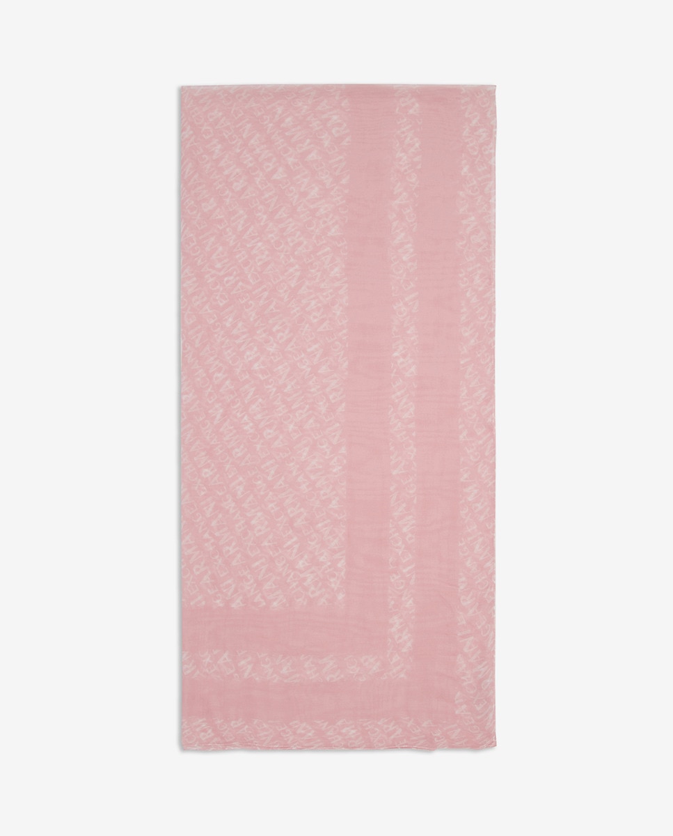 Foulard imprimé logo.