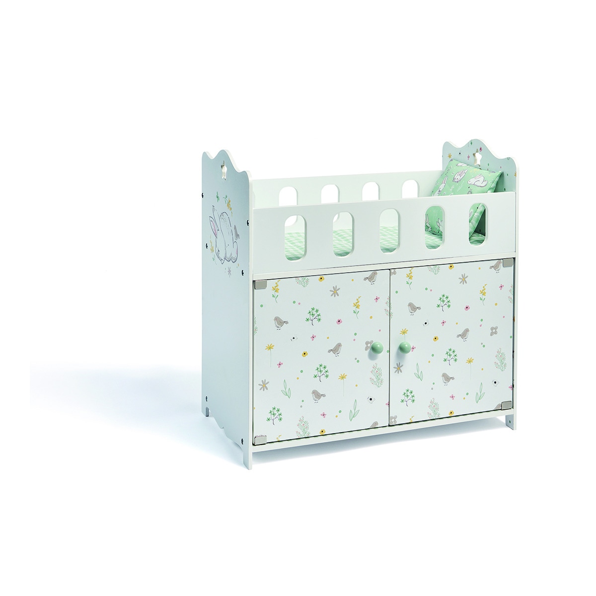 Reborn Cuna Cambiador Para MuÃ±ecas Cuna Cambiador Cuna Madera MuÃ