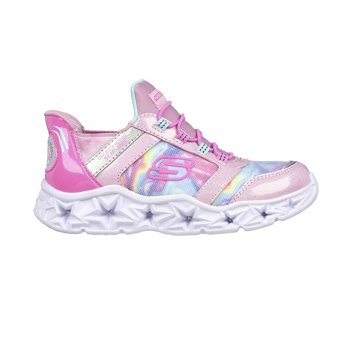Chaussures Slipins Galaxy Lights style running basses lumineuses