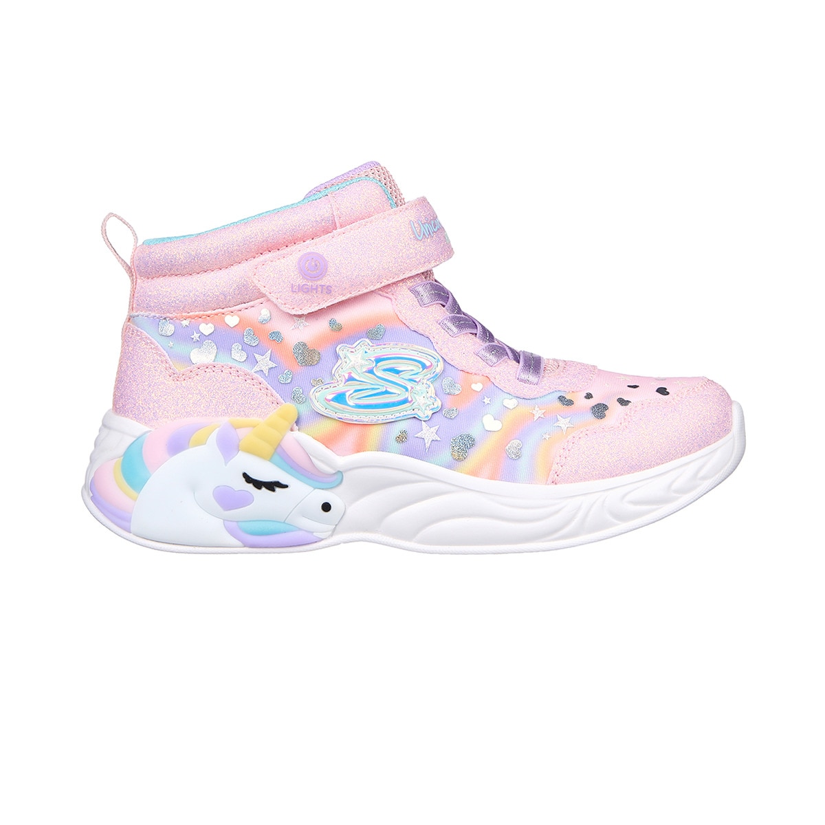 Chaussures S Lights Unicorn style running montantes lumineuses