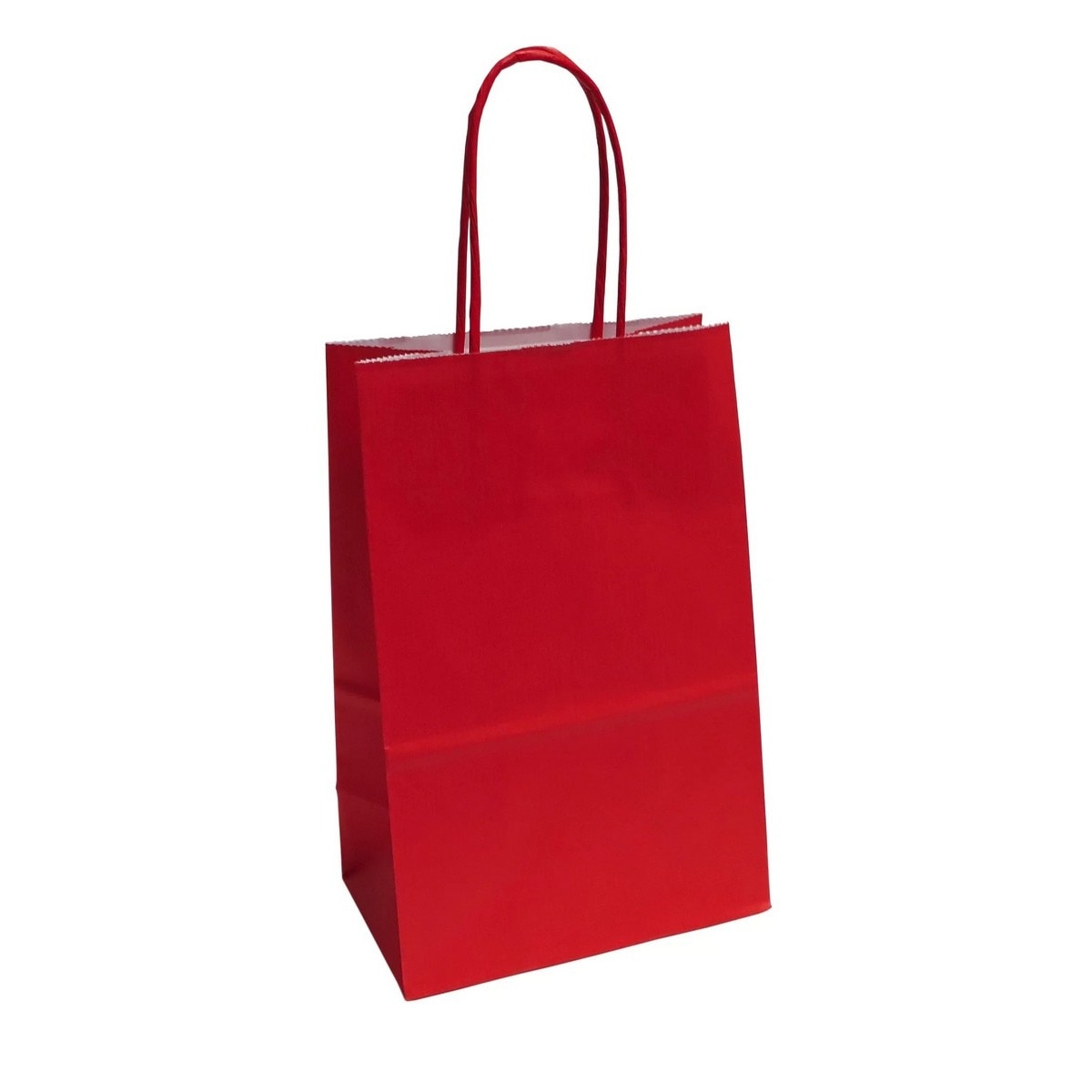 Saco de Papel Asa Torcida 59 Vermelho 14×8,5×21,5cm Vermelho-1