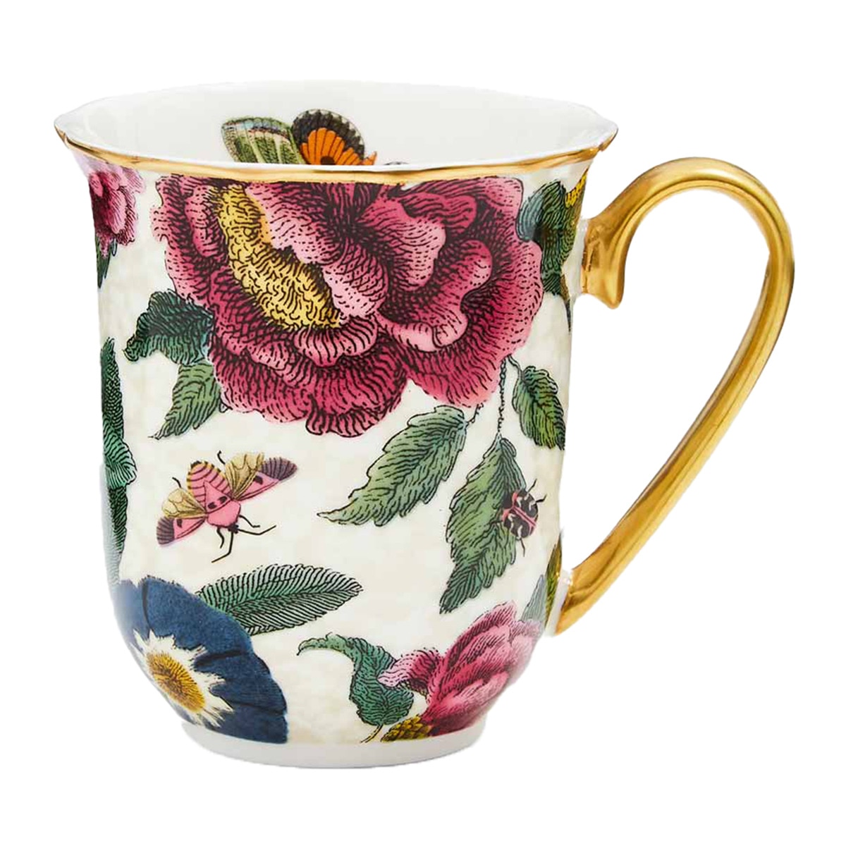 Caneca Creatures of Curiosity - Branco Multicolor-1