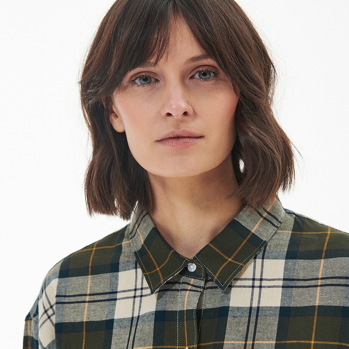 Camisa de senhora Castanho-4