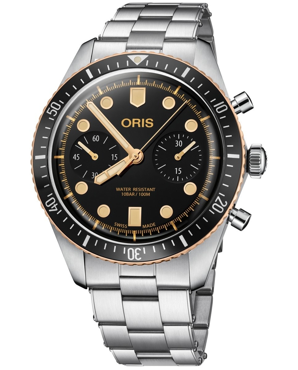 Relógio Divers Sixty-Five em Aço e Bronze 1