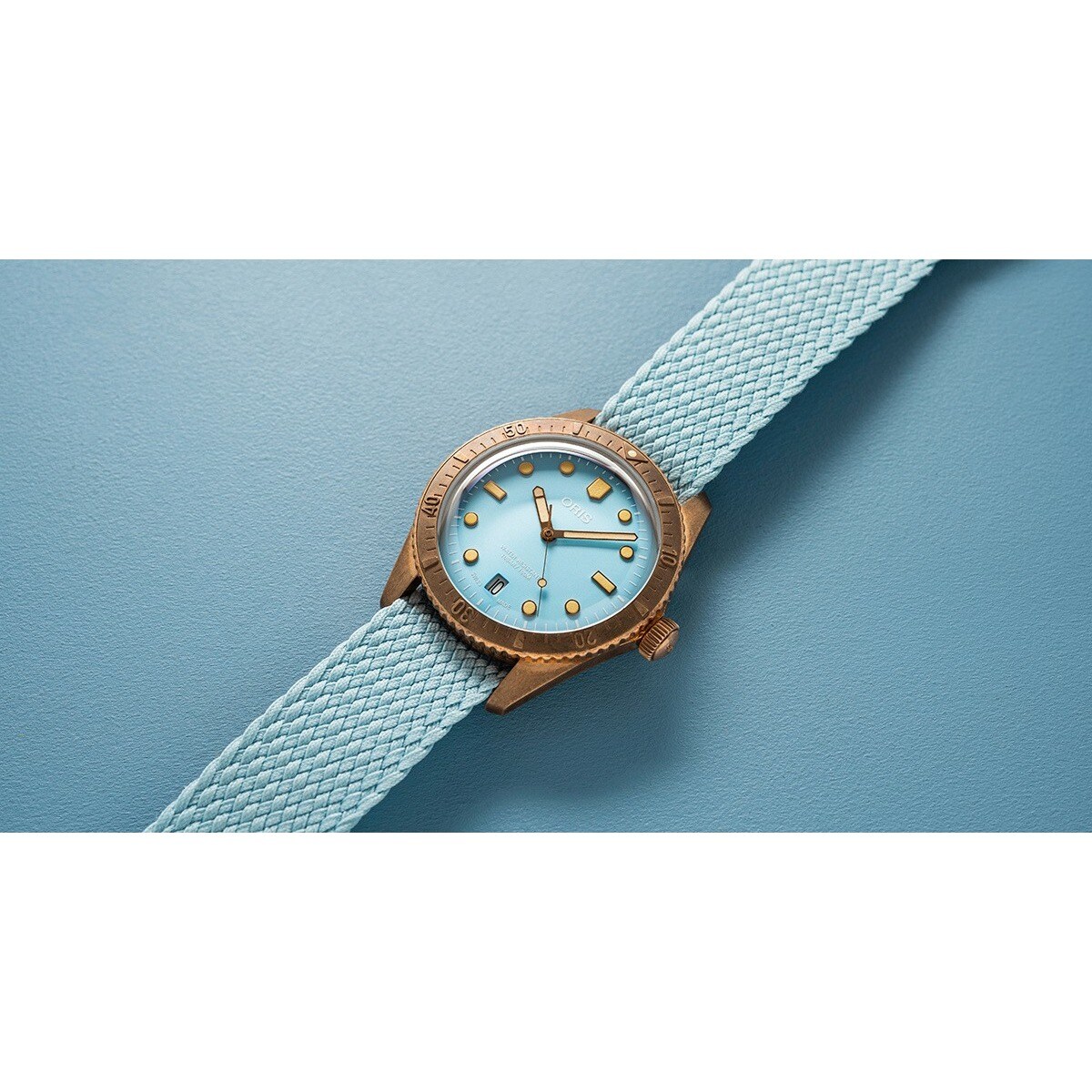 Relógio Divers Sixty-Five em Bronze 4