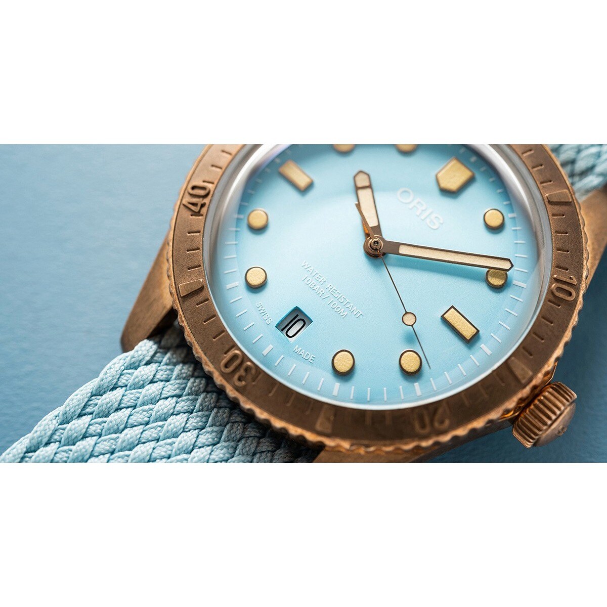 Relógio Divers Sixty-Five em Bronze 2