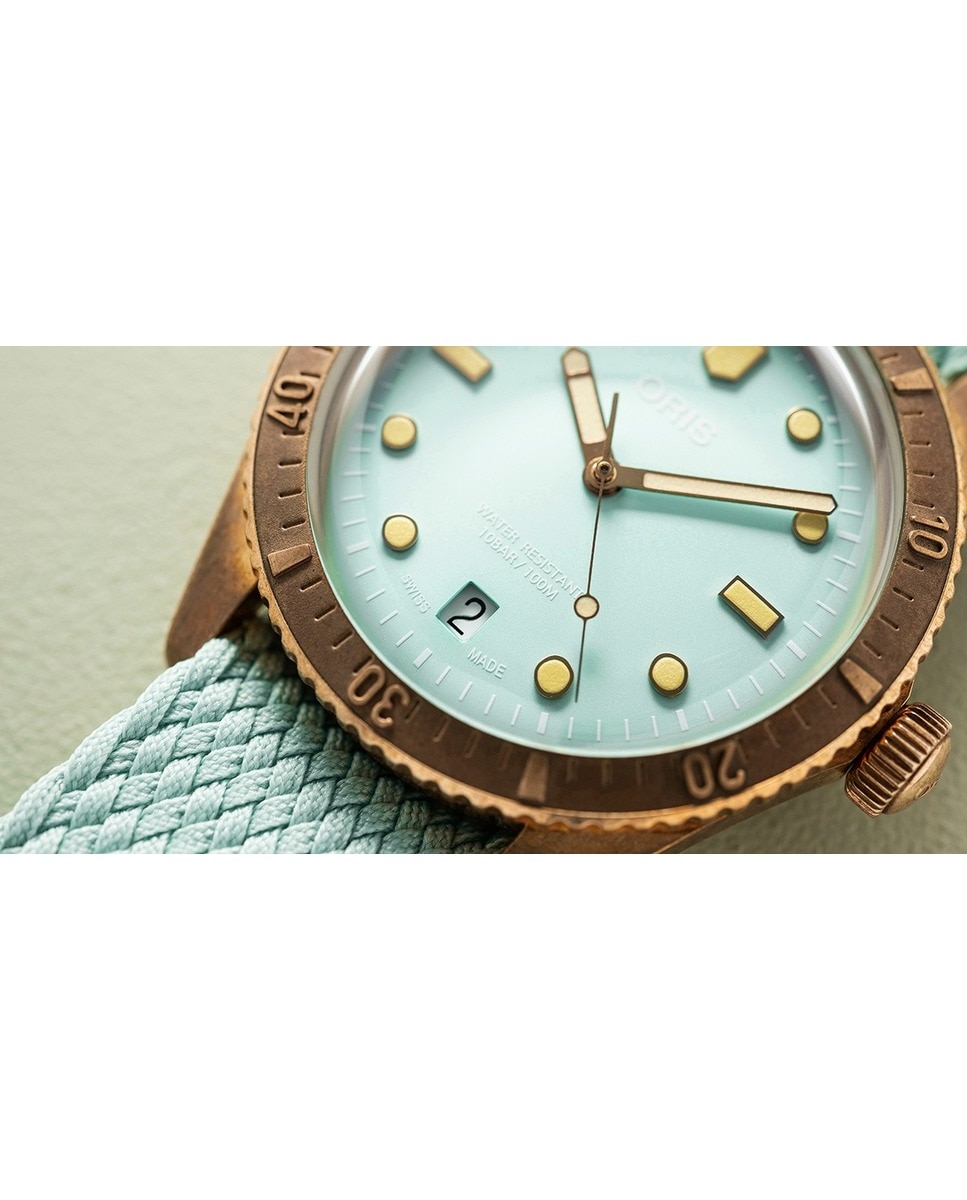 Relógio Divers Sixty-Five em Bronze 2