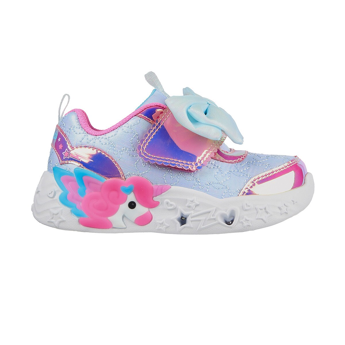 Chaussures S Lights Unicorn Charmer basses à semelle cuvette lumineuses