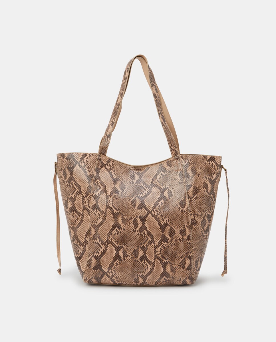 Sac cabas moyen avec animal print