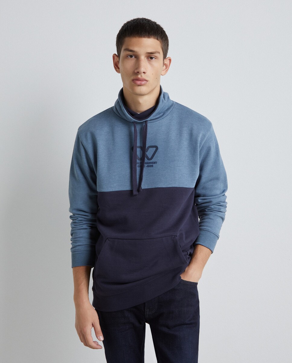 Sweat avec combinaison en fantaisie