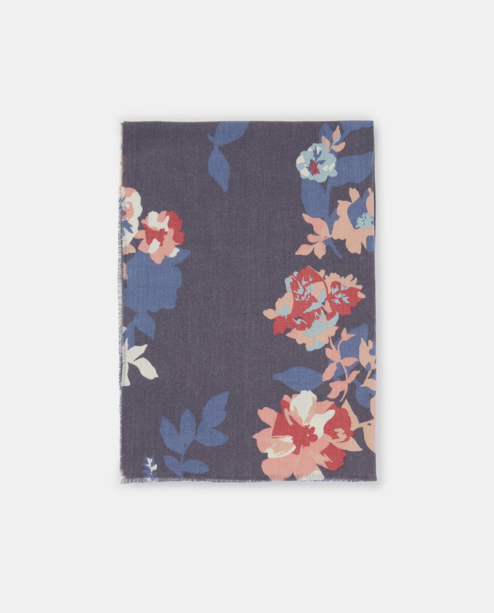 Foulard imprimé floral