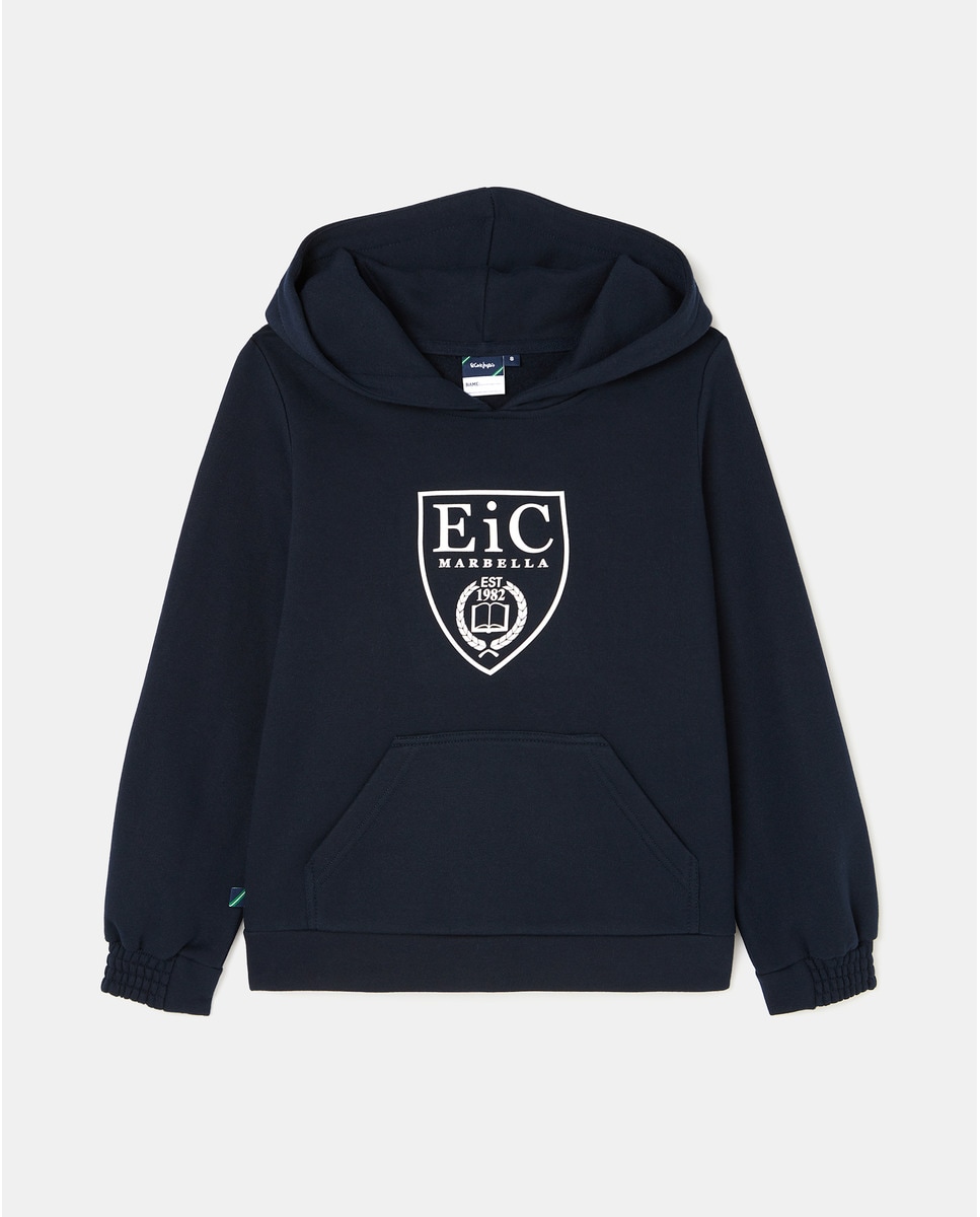 Sweat à encolure ronde uniforme scolaire