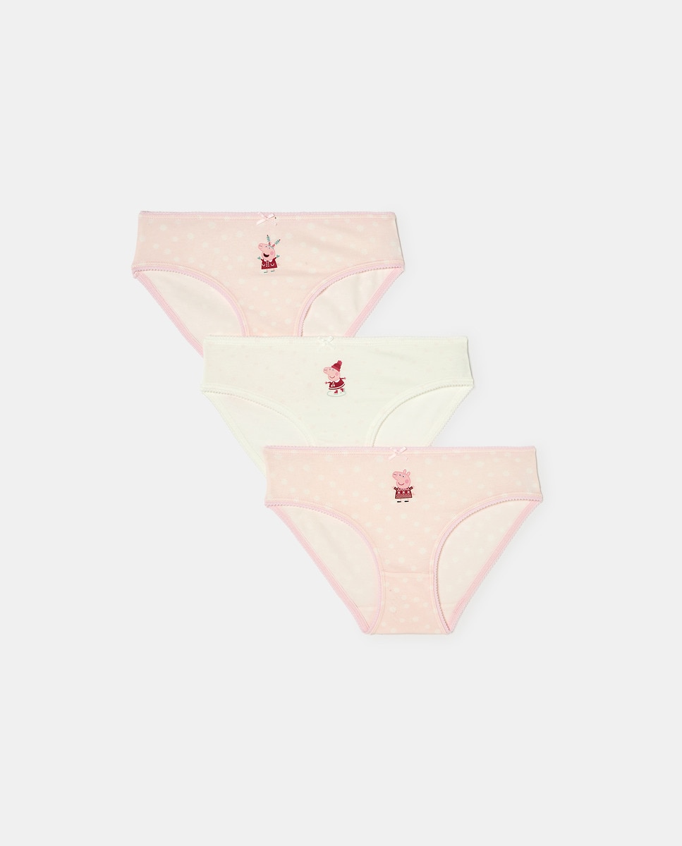 Lot de 3 culottes Peppa Pig patinage