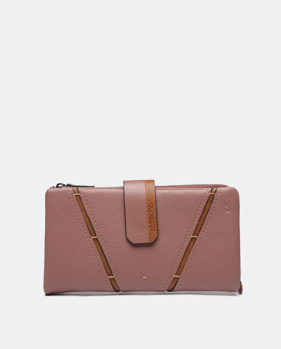 Grande pochette avec portecartes intérieurs