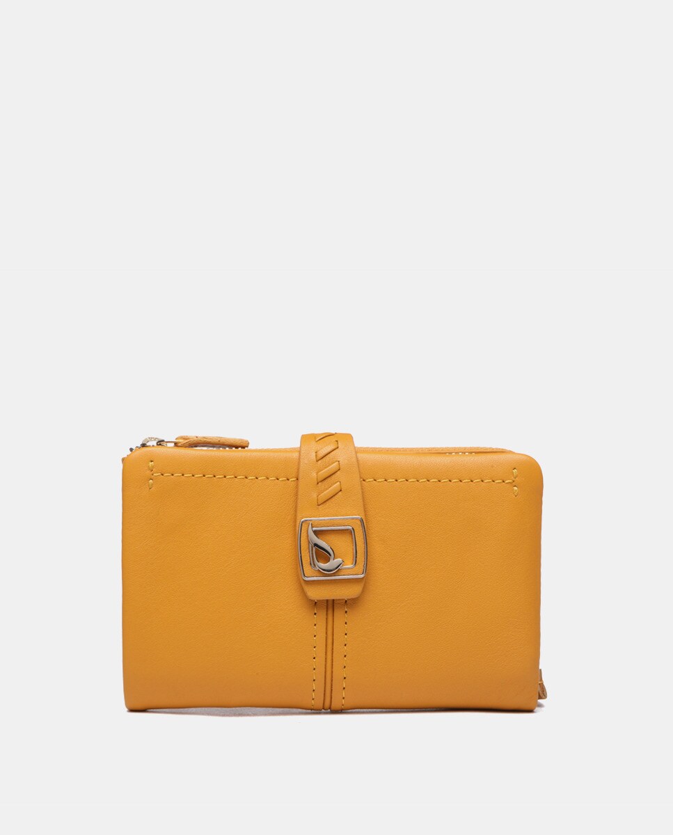 Pochette moyenne avec logo en métal