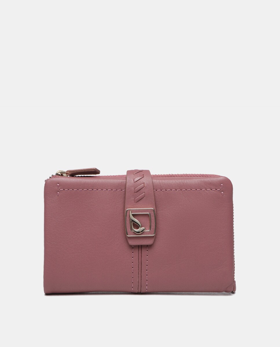 Pochette moyenne avec logo en métal