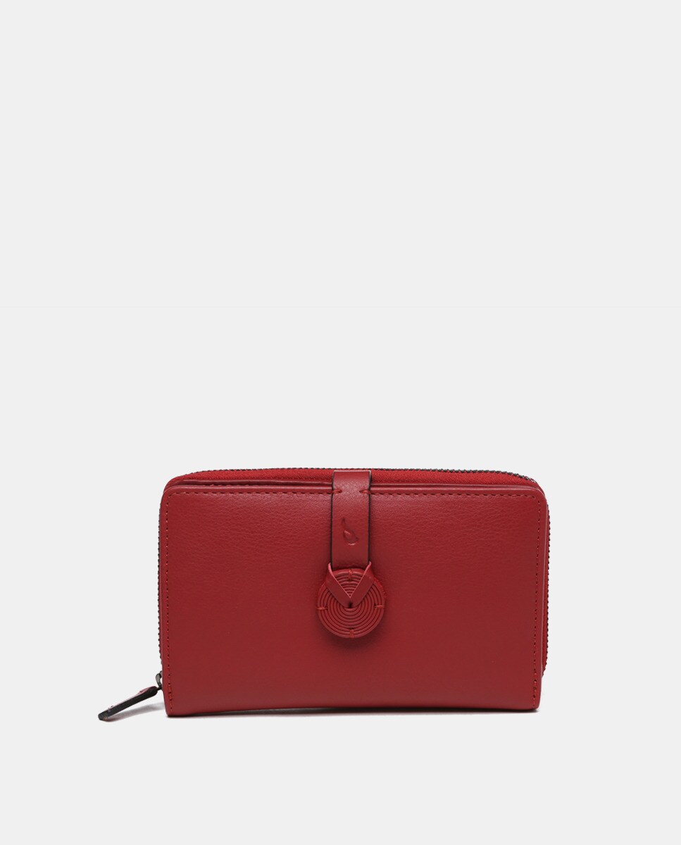 Pochette moyenne zippée