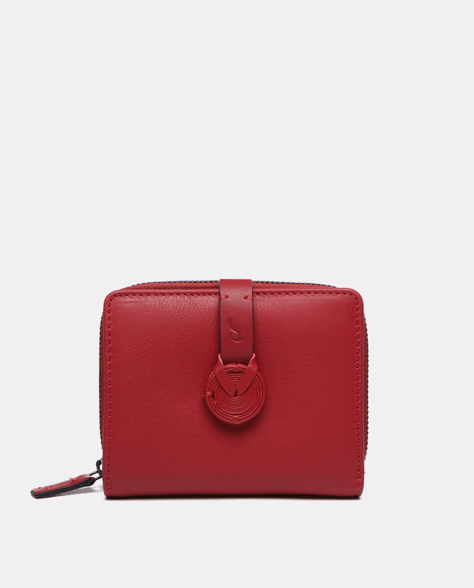 Petit portefeuille zippé