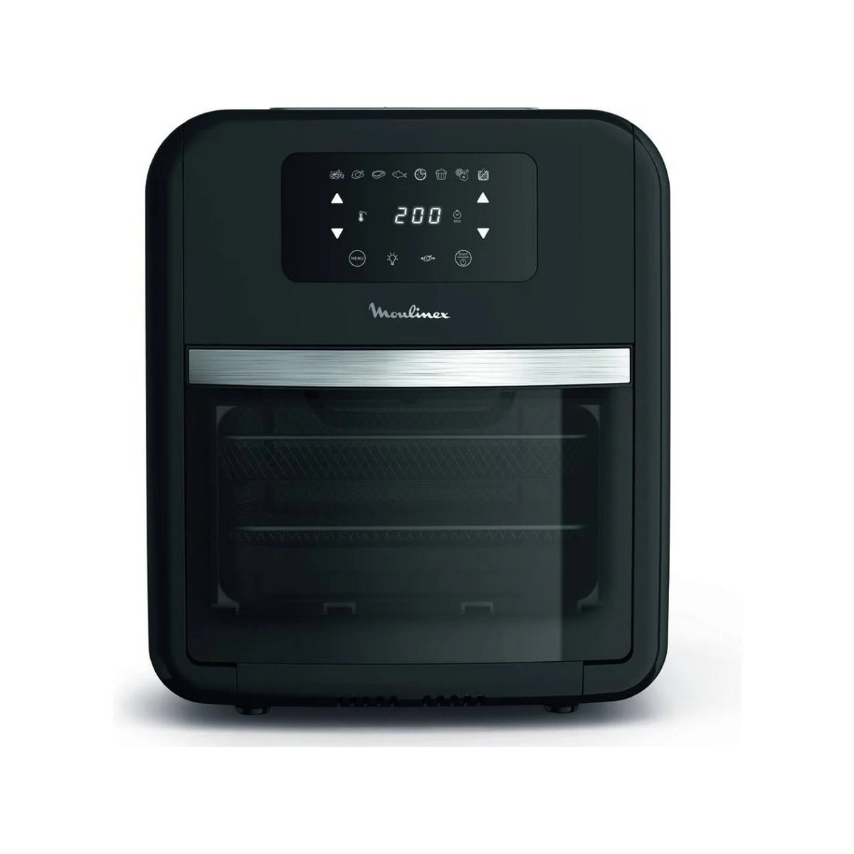 Fritadeira Air Fryer e Forno Moulinex Easy Fry Oven & Grill AL501810 9 em 1 sem Óleo de 2000 W e Capacidade de 11 Litros - Preto Preto-1