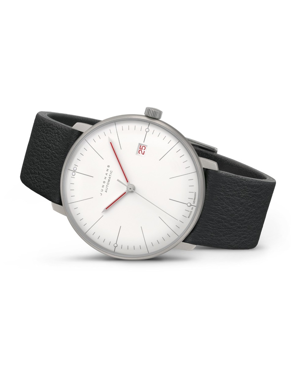 Relógio Max Bill Automatic Bauhaus em Aço 4