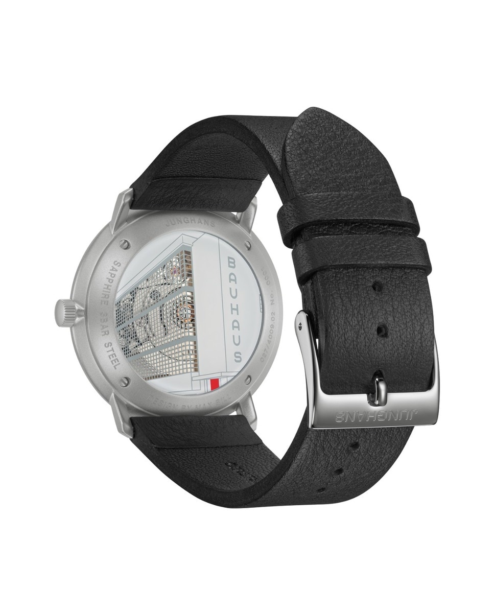 Relógio Max Bill Automatic Bauhaus em Aço 2