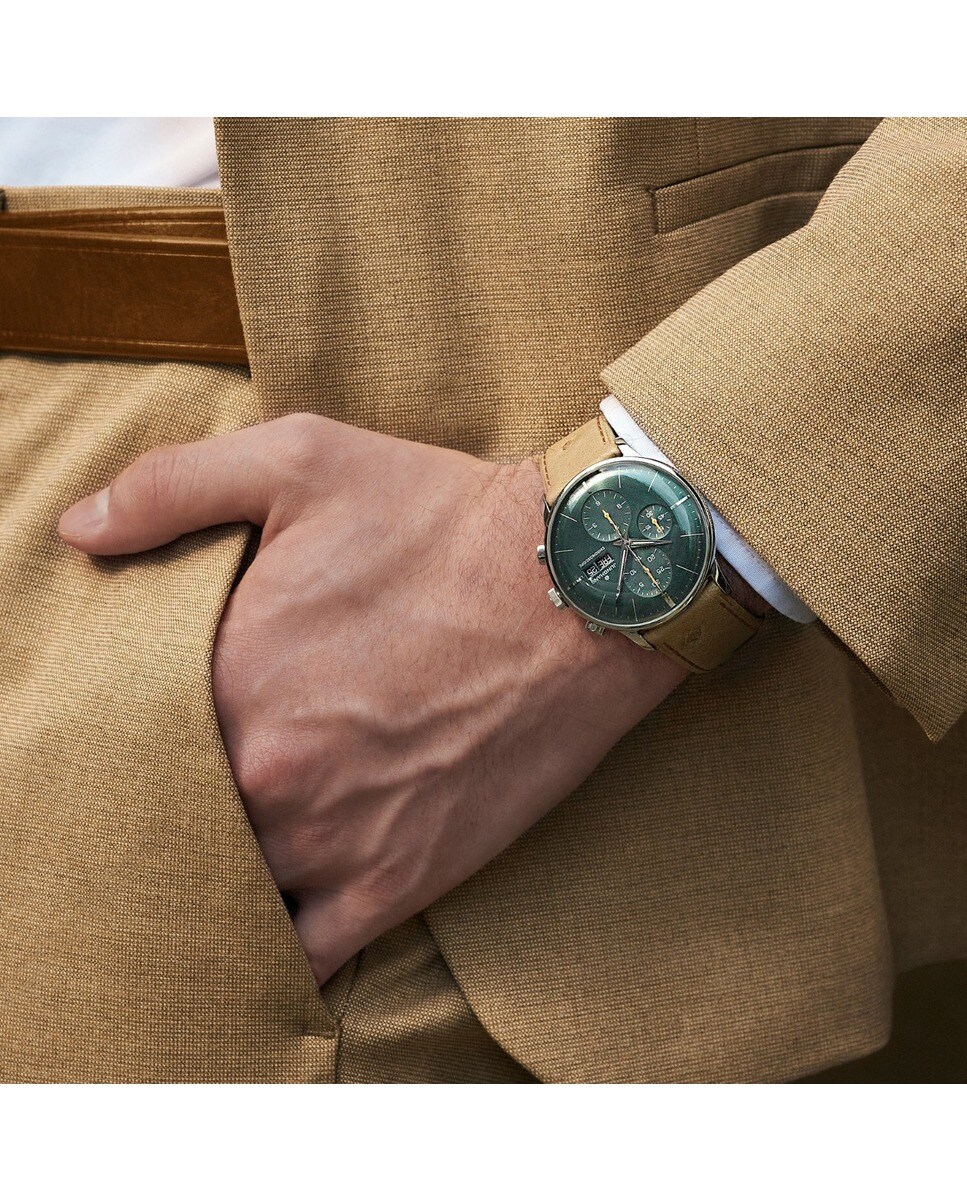 Relógio Meister Chronoscope em Aço 5