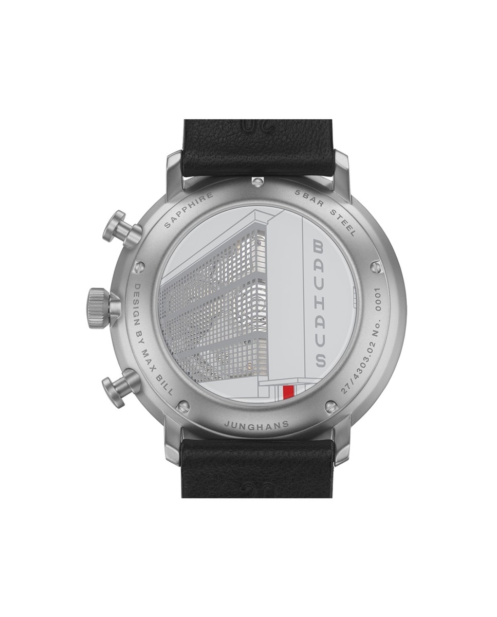 Relógio Chronoscope Bauhaus  em Aço 3