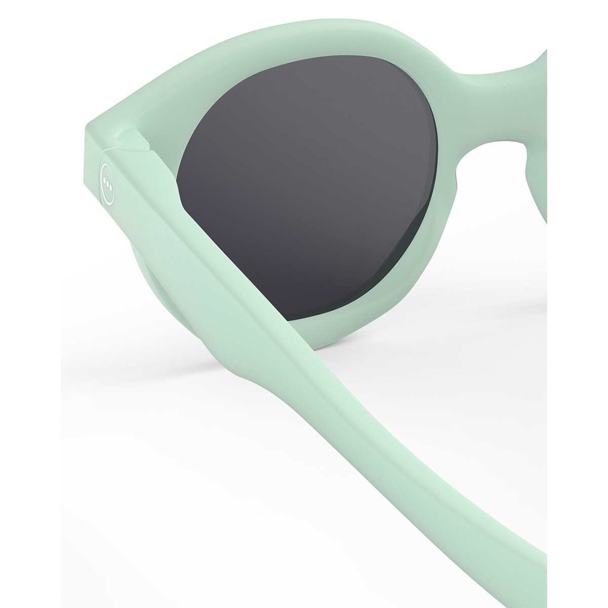 Gafas de sol para niños de 9 a 36 meses Izipizi #C forma cuadrada verde aqua 4
