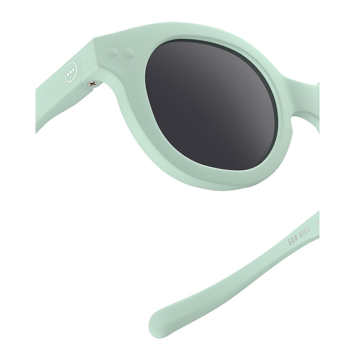 Gafas de sol para niños de 9 a 36 meses Izipizi #C forma cuadrada verde aqua 3