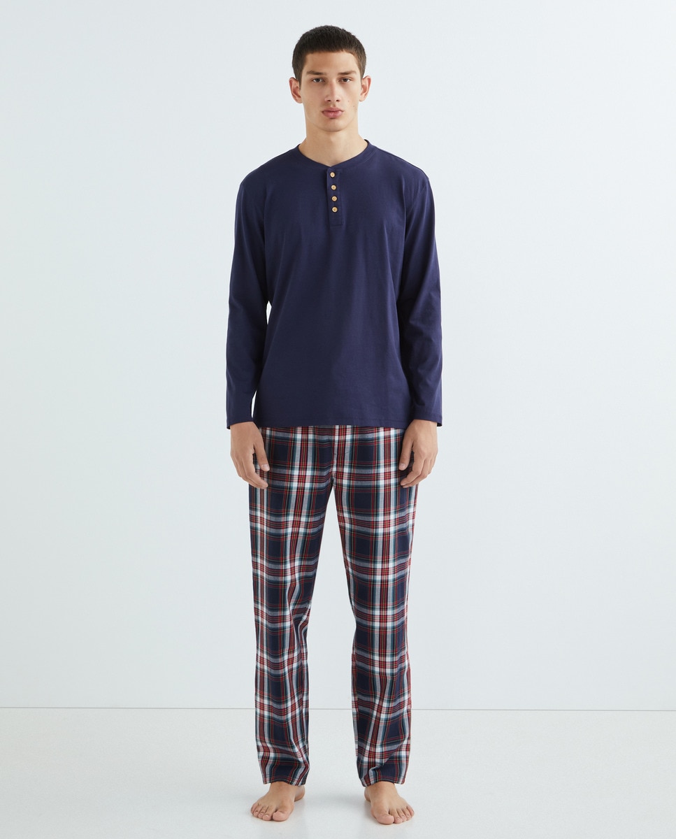 Pyjama viyella manches longues