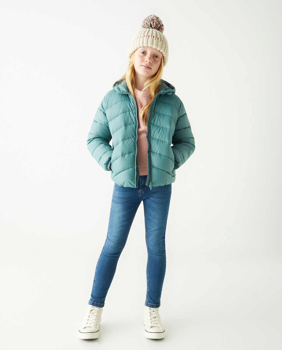 Pantalon denim basique slim