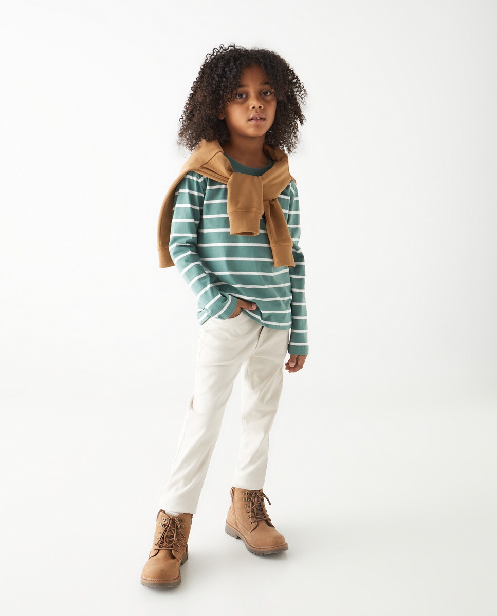 Tshirt manches longues à motif