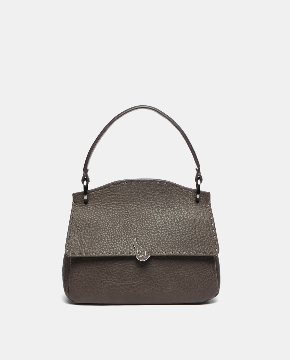 Sac à main format moyen à rabat et bandoulière amovible