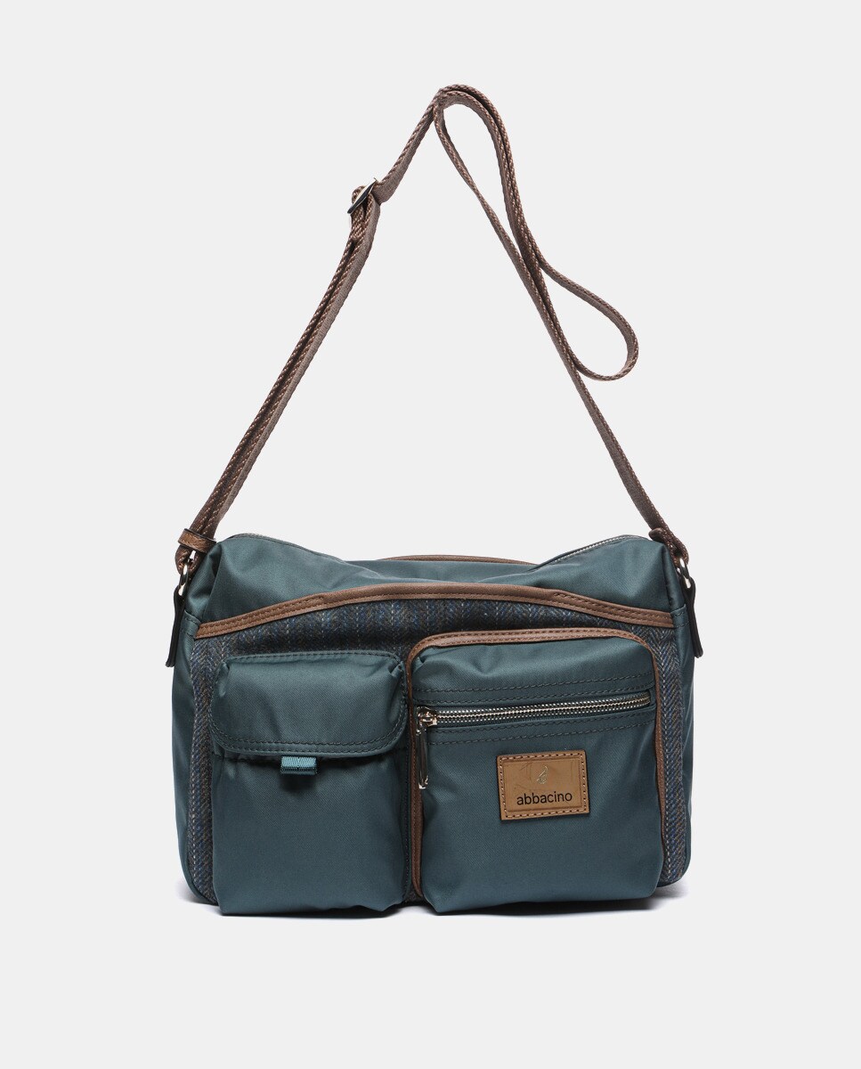 Sac à bandoulière moyen poches multiples