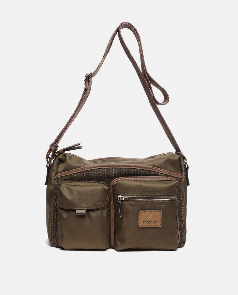 Sac à bandoulière moyen poches multiples