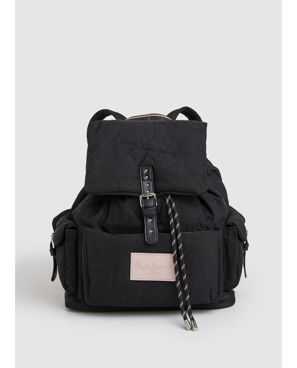 Sac à dos Myla en nylon avec rabat