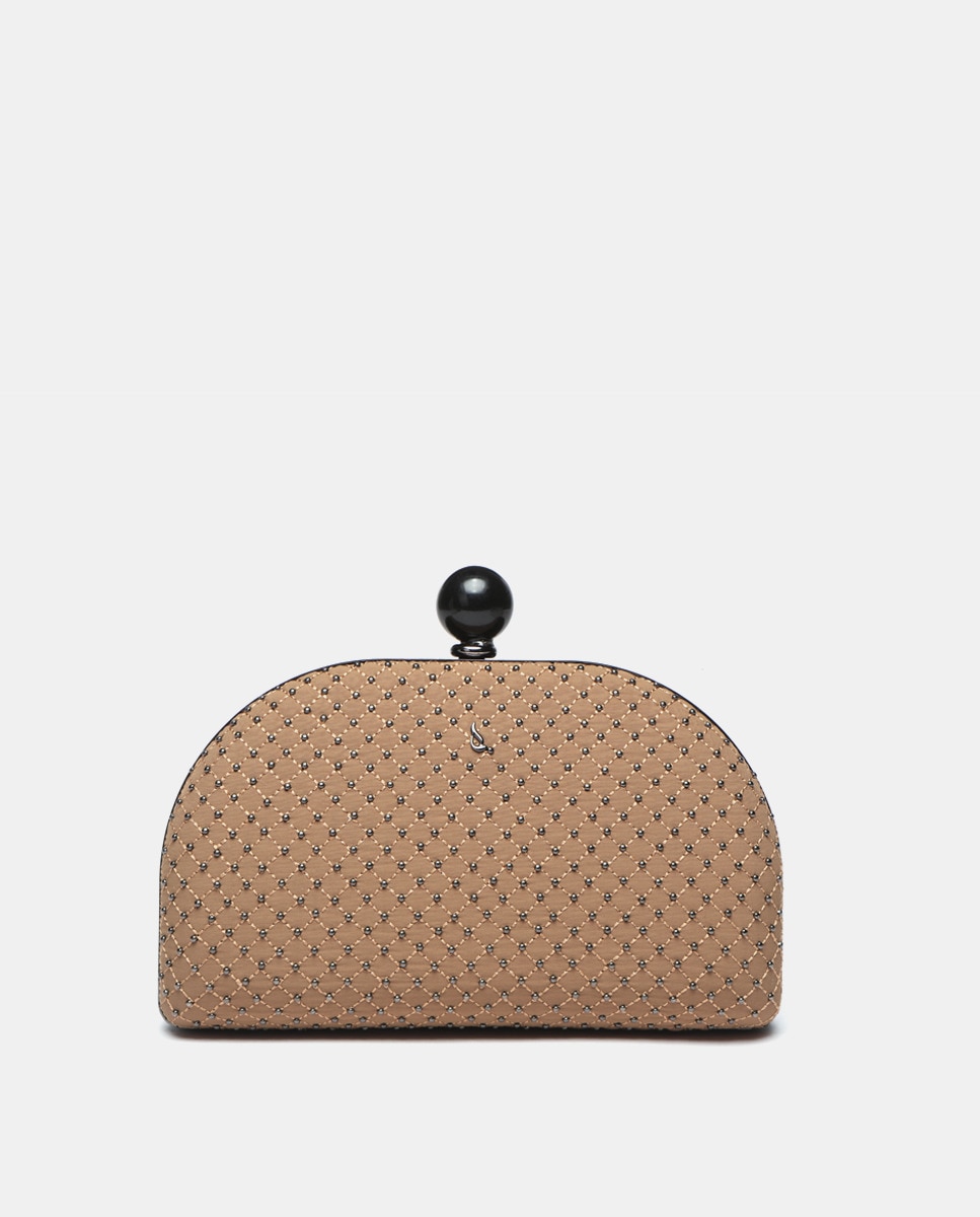 Minaudière de soirée en demilune