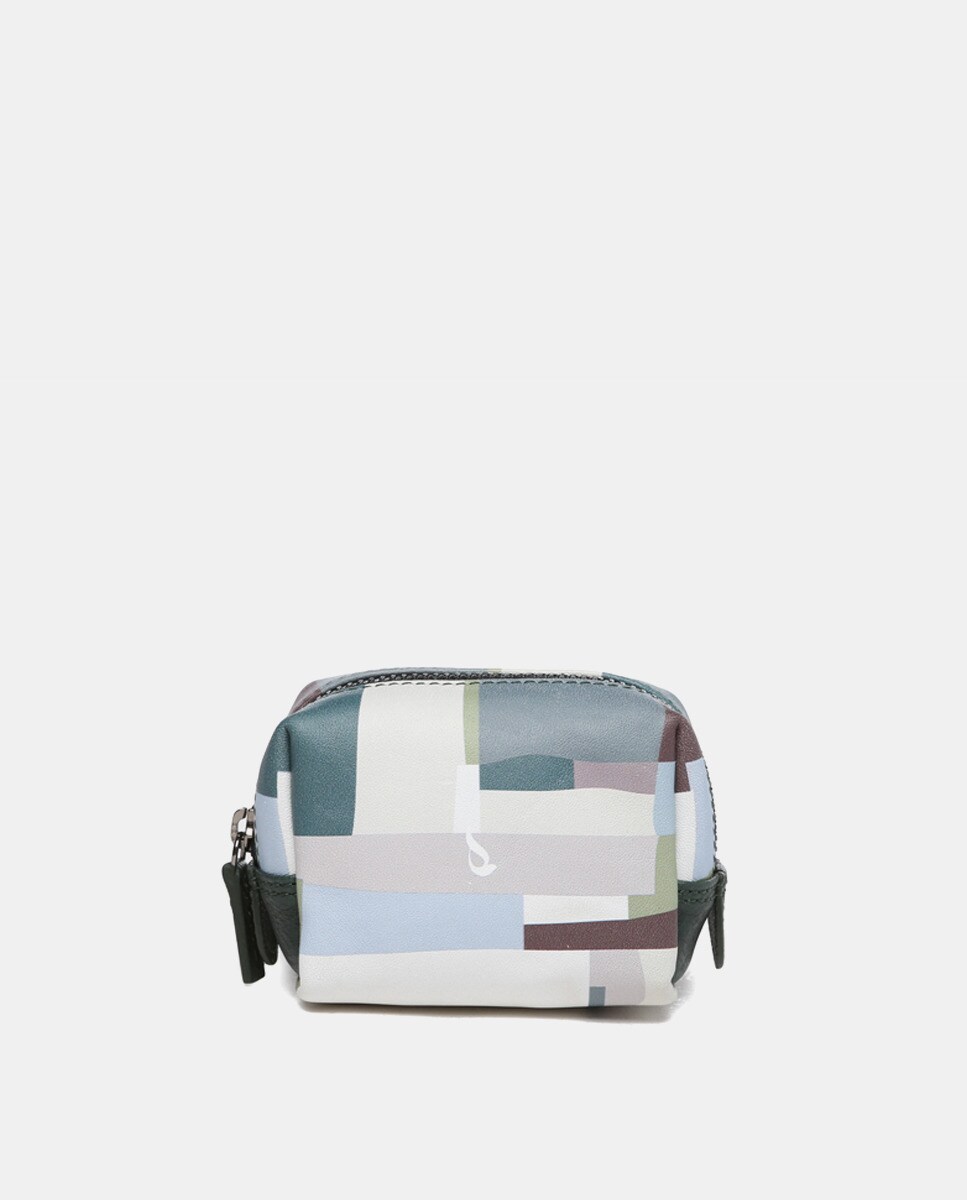 Trousse moyenne à imprimé géométrique