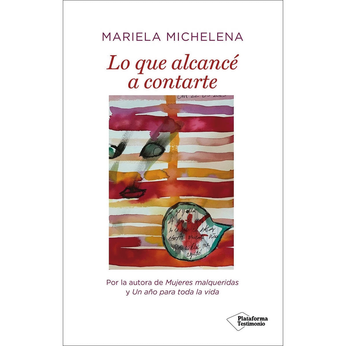 Lo que alcancé a contarte (Capa mole com abas) 1