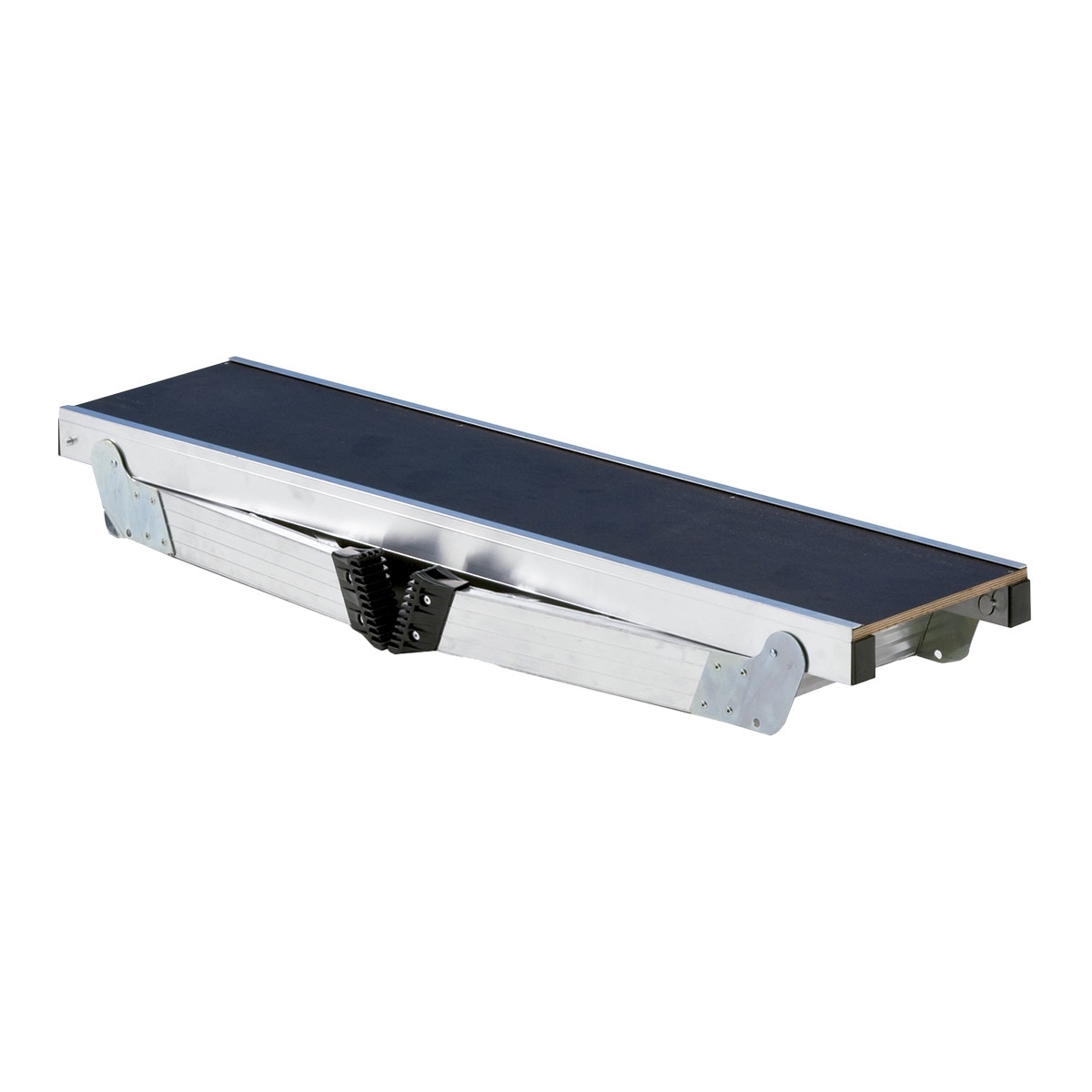 Plataforma de Trabalho Dobrável com 1 Degrau - 30 cm Aço/Preto-2