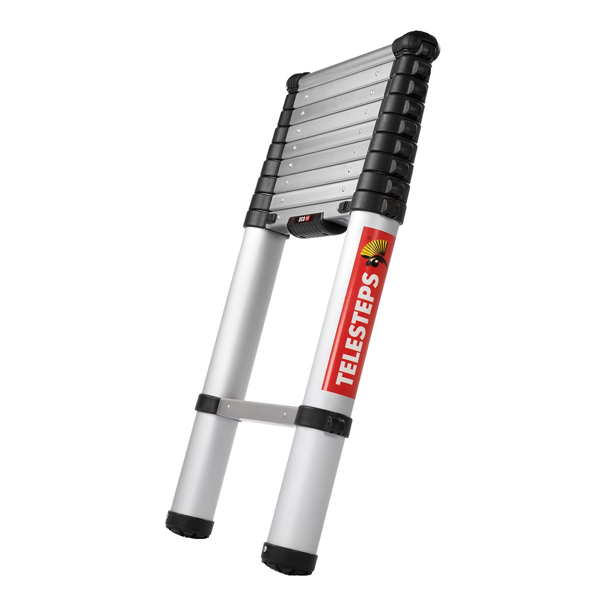 Escada Telescópica Eco Line - 3 m Aço/Preto-1