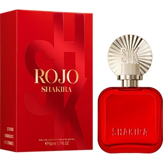 Rojo eau de perfume femenina natural spray 50 ml - Shakira