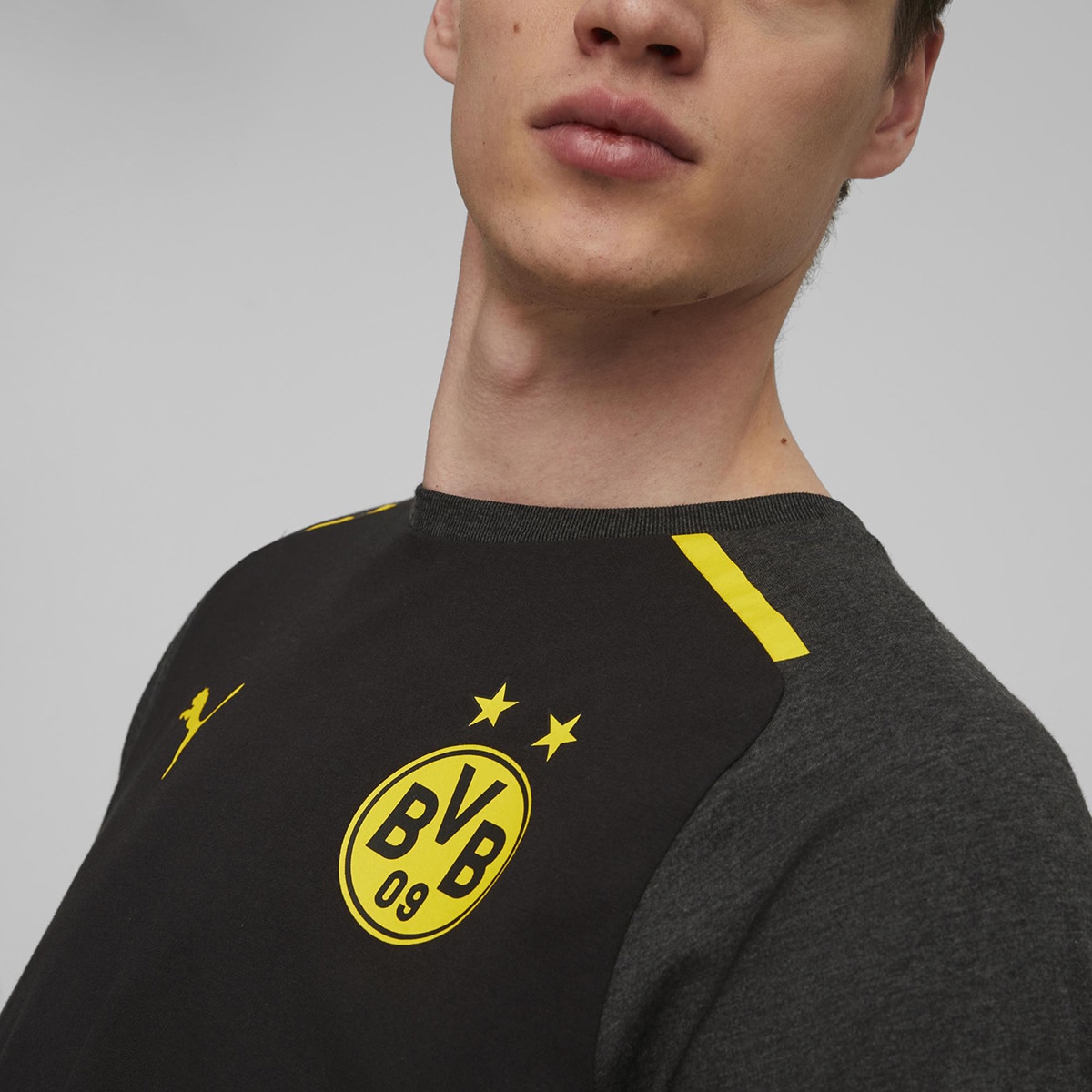 T-shirt de Homem Borussia Dortmund 2023-2024 Preto-4