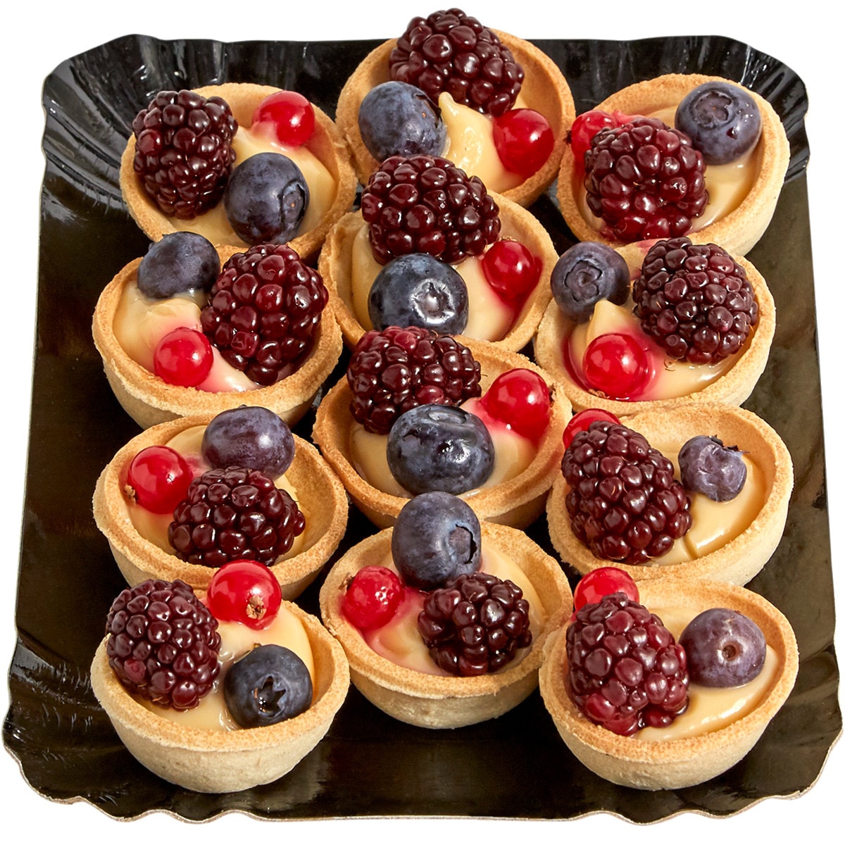Bolo de Frutos Vermelhos Peso Aproximado unidade 20 g
