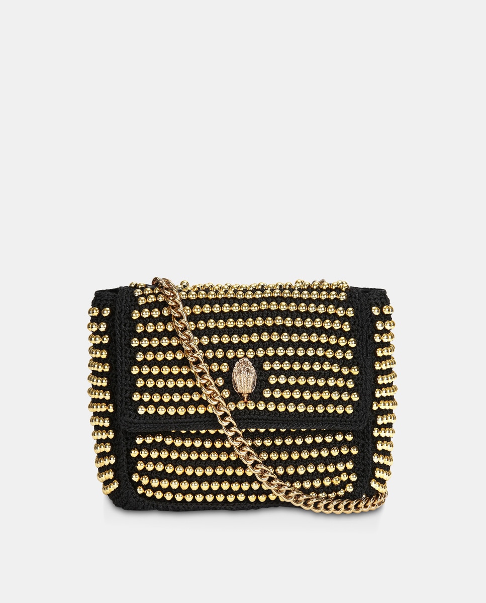 Sac à bandoulière moyen Kensington en crochet